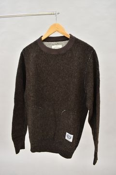 新品　「Jamieson」　ジャミーソンズ シェットランド  クルーネック ニット　100%Pure Real Shetland Wool　Crew Shetland Black|アウター|メンズファ