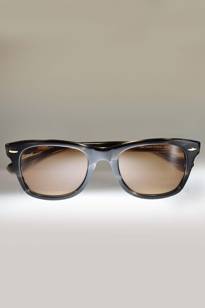 B-GB 「Black Beauty」 サングラス　フレーム：グレーデミ/レンズ：ブラウン INNOCENT Original Products