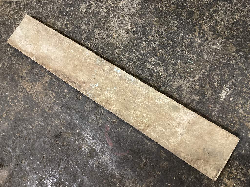 C0029 古木 古材 ライトオーク　古材板　Height：108cm  Width：17cm  Depth：2cm