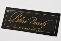 販売中止　ORIGINAL PRODUCT「Black Beauty」ステッカー