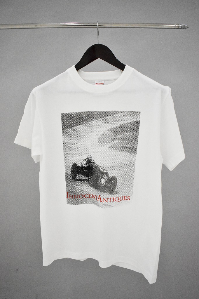 INNOCENT Original Products 「RACER」 WHITE　Font:RED