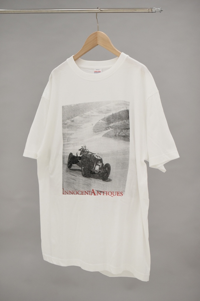 INNOCENT Original Products 「RACER」 WHITE　Font:RED