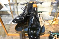 108904 レザーシューズ  George Boots  ジョージブーツ  SIZE 9L MADE IN ENGLAND