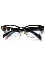 RH-BB サングラス 「RAWGUN」 BLACK ハーフリム lens：ブルー　INNOCENT Original Products