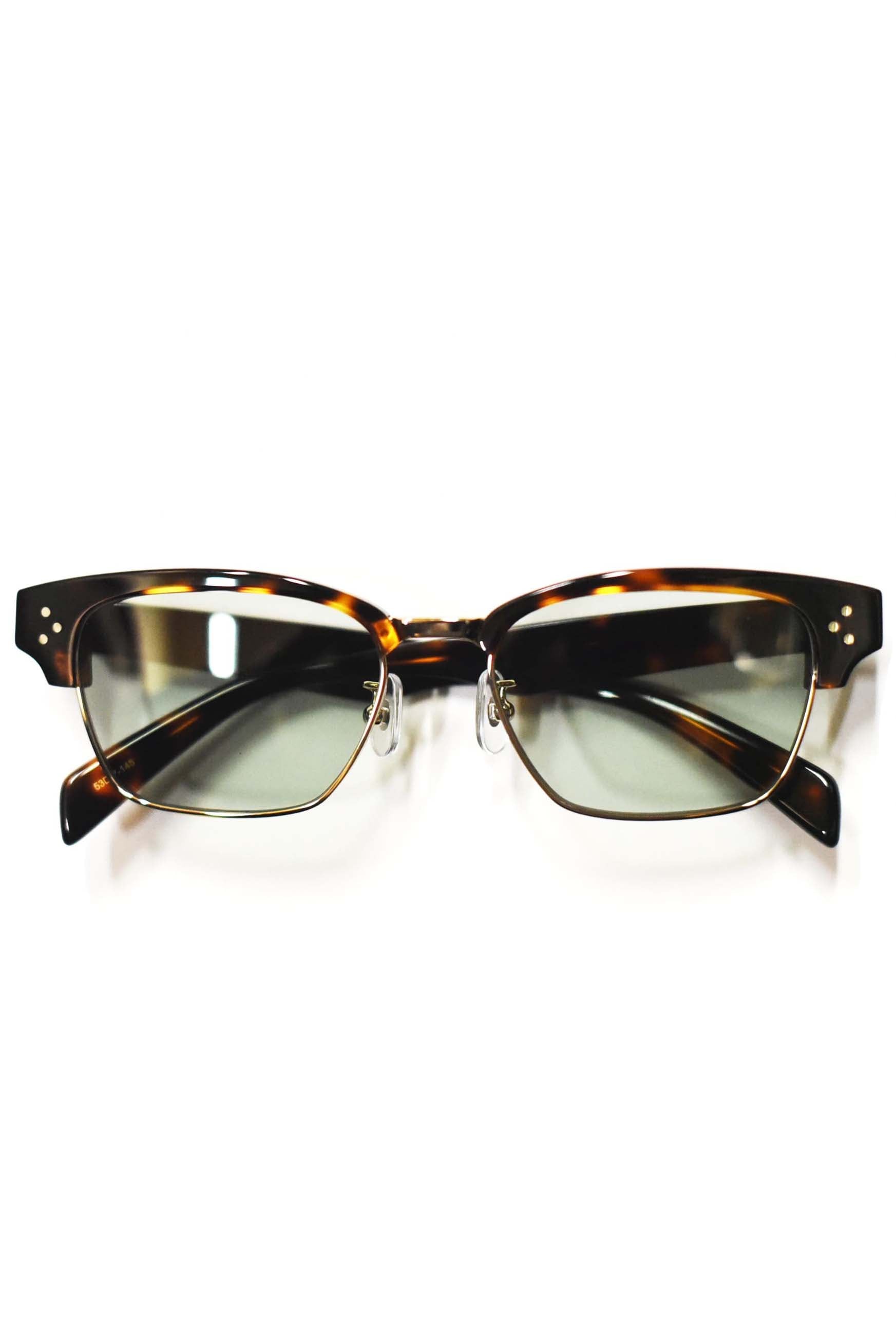 RH-DG サングラス 「RAWGUN」DEMI ハーフリム lens：グリーン　INNOCENT Original Products