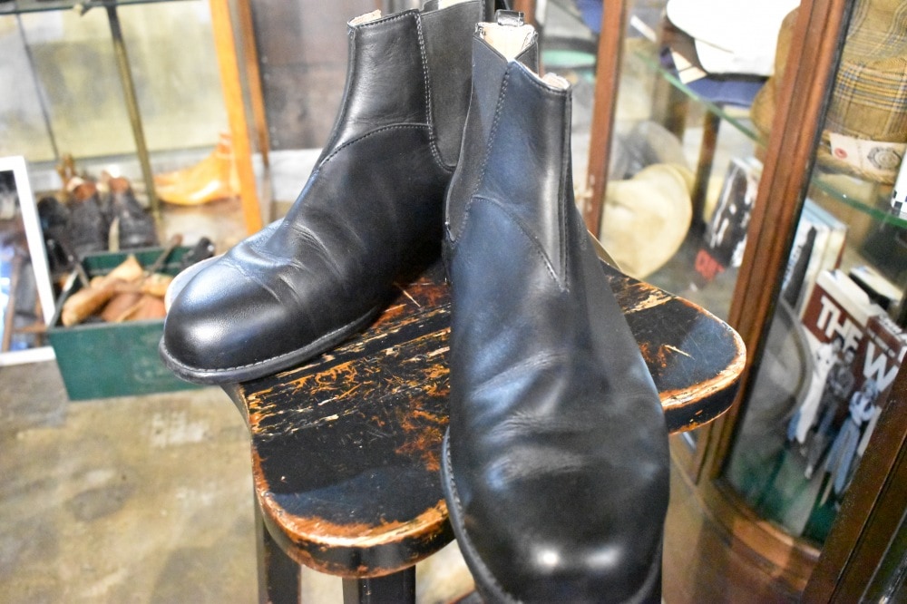 108906 サイドゴアブーツ レザーシューズ 乗馬用ブーツ SIZE 27cm MADE IN ENGLAND