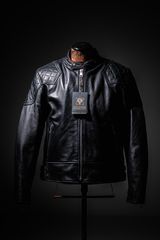 英国 「GOLDTOP」 「The '76 Cafe Racer Jacket」 レザージャケット COLOR：BLACK
