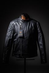 英国 「GOLDTOP」 「The Bobber Jacket」 レザージャケット COLOR：BLACK