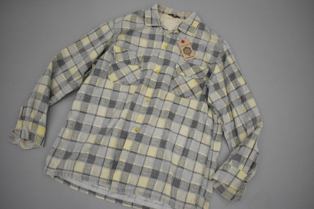 108914 【TOWN CRAFT】 ヴィンテージ チェック 長袖シャツ 