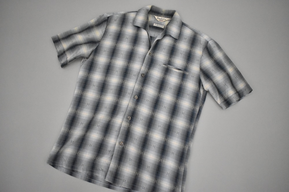 108923 【Sportsman】ヴィンテージ オンブレ 半袖シャツ