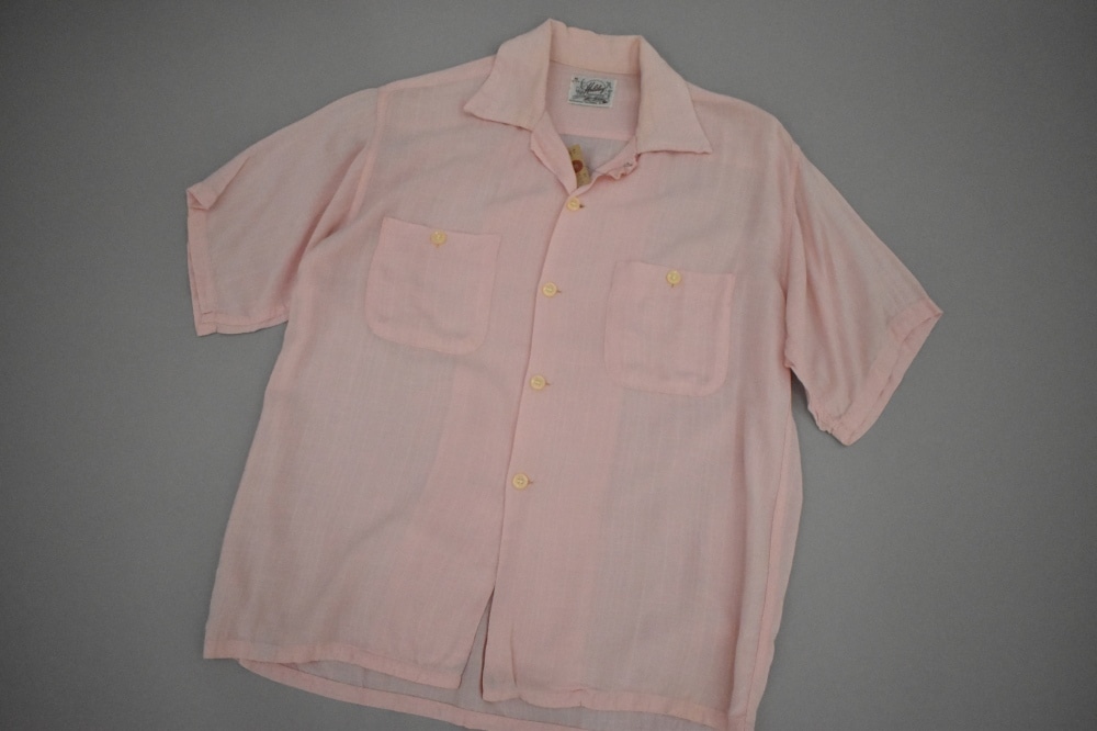 108925 【Holiday Sportswear】ヴィンテージ シャツ　ピンク