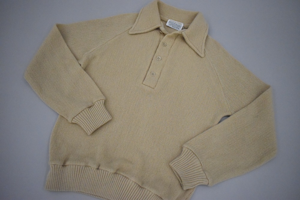 108929 「Sears Johnny Miller」 MADE IN FAIT AU CANADA　ヴィンテージ 長袖シャツ