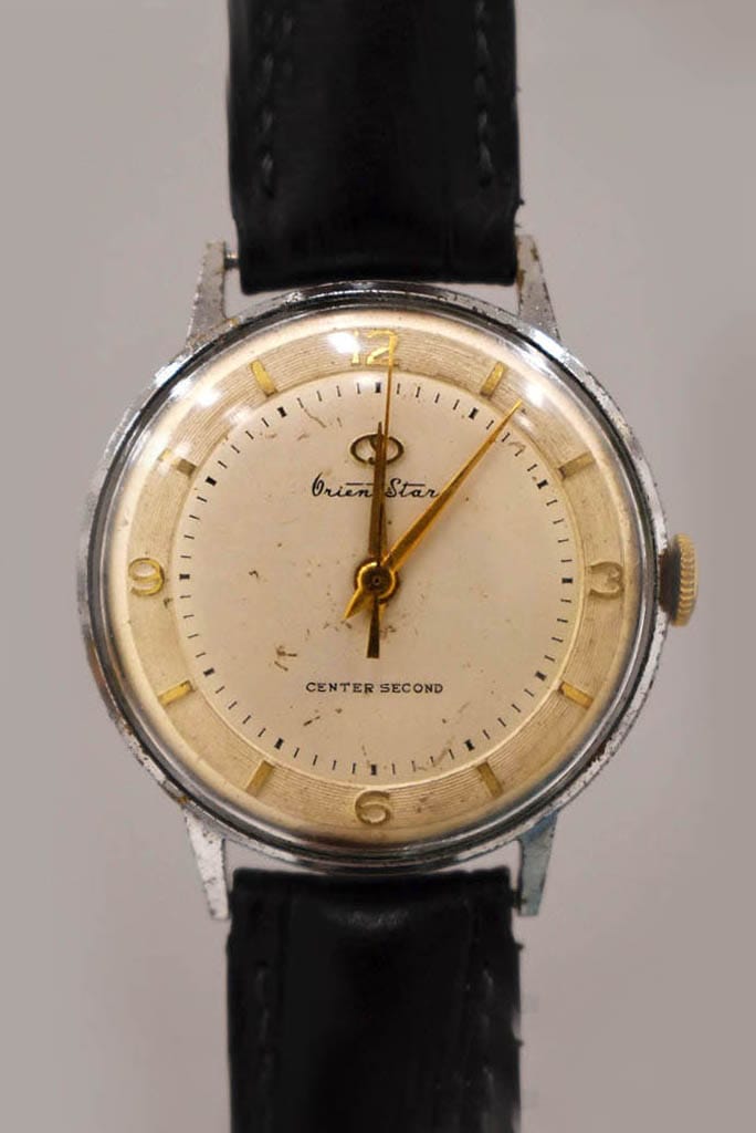 108938 腕時計 1950s VINTAGE 筆記体ORIENT STAR 戦後B型 CENTER センターセコンド  手巻き