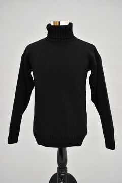 英国 「GOLDTOP」「100% Merino Wool Classic Submariner Sweater」 100%メリノウール クラシック サブマリーナー COLOR：BLACK