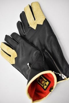 英国 「GOLDTOP」 The Churchills 本革グローブ