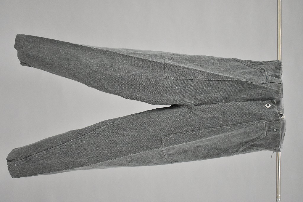 108979  実物 USED スイス軍 1980年代 後期型 ヴィンテージ デニムワークパンツ