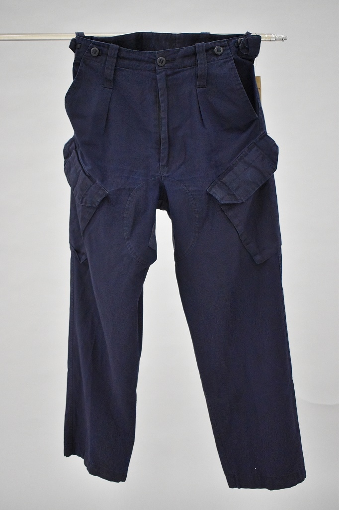 108976 実物 USED イギリス軍 ROYAL NAVY COMBAT カーゴパンツ スラントポケット