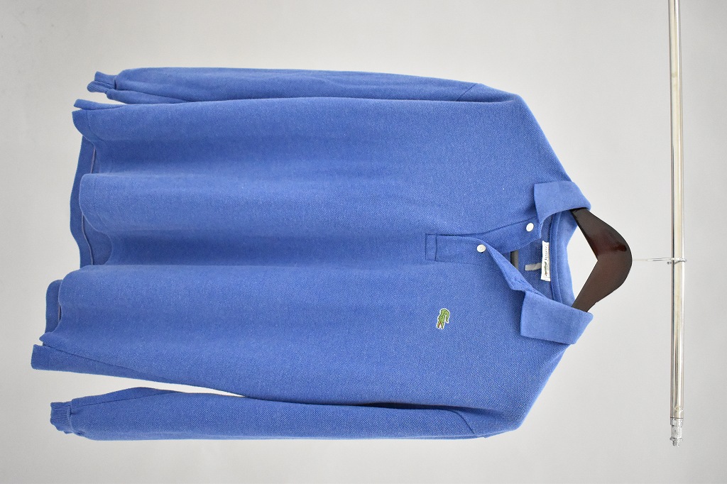 108963「CHEMISE LACOSTE」70S ラコステ　MADE IN FRANCE ヴィンテージ シャツ
