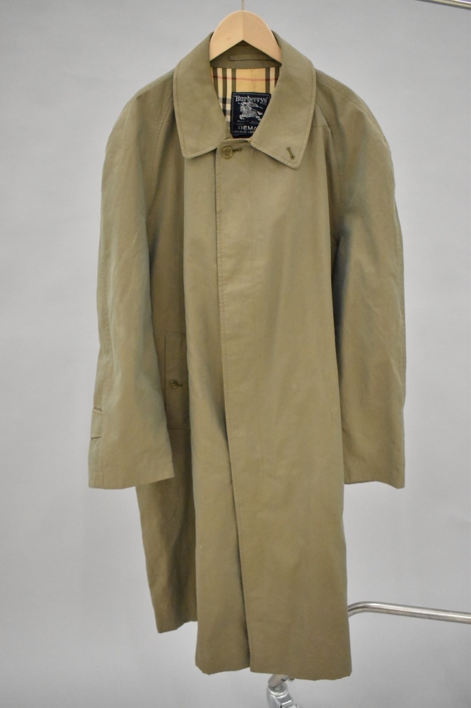 108962「Buberry's」60s DEMAN バーバリー コットン100% MADE IN ENGLAND