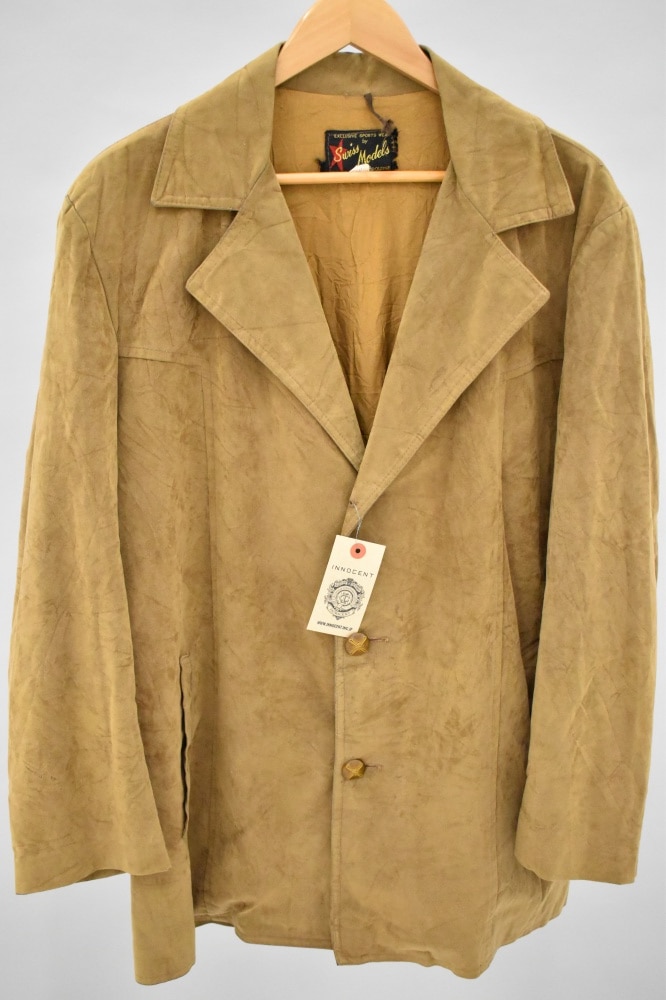 108960 EXCLUSIVE SPORTS WEAR Swiss models MELBOURNE スウェードジャケット コート 