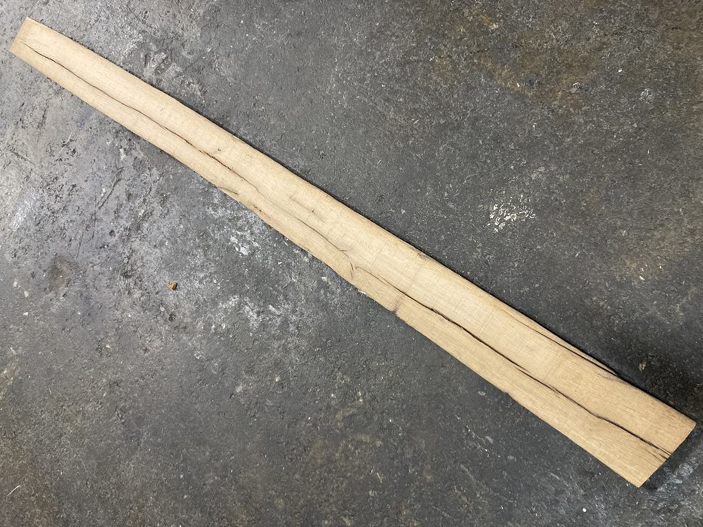 C0054 古木 古材 ライトオーク　古材板　Height：235cm  Width ：14cm  Depth ：2.6cm