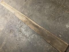 C0063 古木 古材 ライトオーク　古材板　Height：252cm  Width ：17cm  Depth ：2.3cm|古材板　ヴィンテージウッド