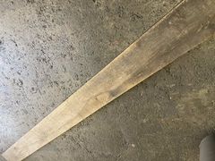 C0077 古木 古材 ライトオーク　古材板　Height：220cm  Width ：17cm  Depth ：2cm|古材板　ヴィンテージウッド