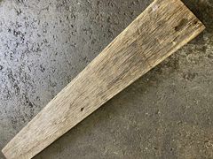 C0096 古木 古材 ライトオーク　古材板　Height：112cm  Width ：14cm  Depth ：2cm|古材板　ヴィンテージウッド