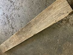 C0098 古木 古材 ライトオーク　古材板　Height：115cm  Width ：14cm  Depth ：3cm|古材板　ヴィンテージウッド