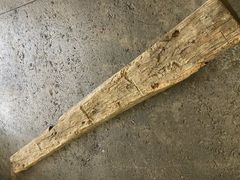 C0108 古木 古材 ライトオーク　古材板　Height：210cm  Width ：18cm  Depth ：5cm|古材板　ヴィンテージウッド