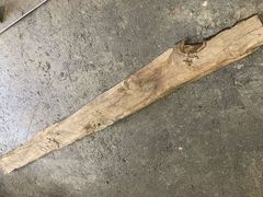 C0123 古木 古材 ライトオーク　古材板　Height：208cm  Width ：17cm  Depth ：4cm|古材板　ヴィンテージウッド