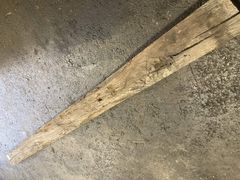 C0152 古木 古材 ライトオーク　古材板　Height：217cm  Width ：13cm  Depth ：5cm|古材板　ヴィンテージウッド