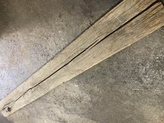 C0160 古木 古材 ライトオーク　古材板　Height：245cm  Width ：24cm  Depth ：4cm|古材板　ヴィンテージウッド