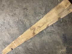 C0163 古木 古材 ライトオーク　古材板　Height：242cm  Width ：18cm  Depth ：5cm|古材板　ヴィンテージウッド