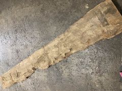 C0170 古木 古材 ライトオーク　古材板　Height：248cm  Width ：30cm  Depth ：5cm|古材板　ヴィンテージウッド