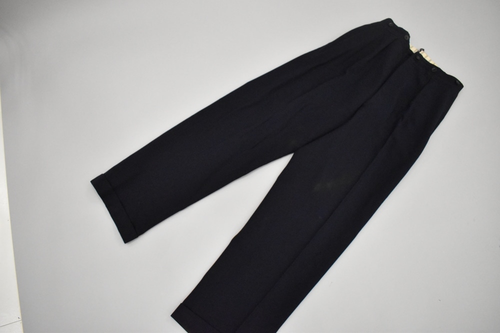 108972 [CO] 30s～40s bespoke pants trousers slacks ビスポーク パンツ トラウザーズ スラックス