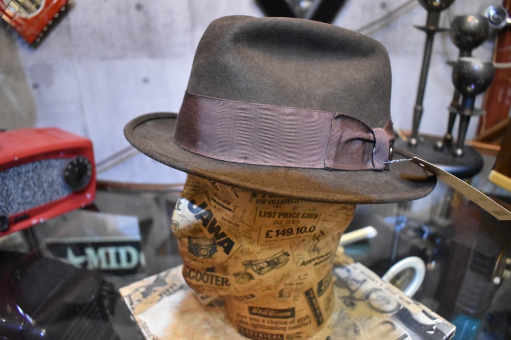 109014  ヴィンテージ 「THOUGHBRED」 ハット 