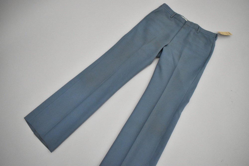 108964 [CO] 「Levi's」panatela スラックス パンツ スタプレ ブルー 42TALON