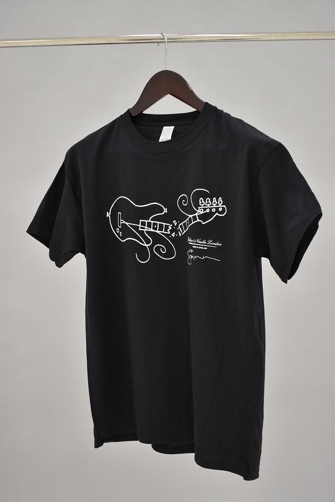 BLACK「PAUL SIMONON（THE CLASH)」 「Brocken bass」 GOLDEN NEEDLE LONDON  MADE IN ENGLAND  Ｔシャツ メンズ