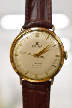 109066 腕時計 「SEIKO 」セイコー  「ANTISHOCK SUPER NIVAFLEX」 Sマーク　17Jewels 