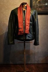 ATTRACTIONS×INNOCENT コラボレーションモデル 「WEARMASTERS SCARF 」 特注カラー Wine Red　スカーフ