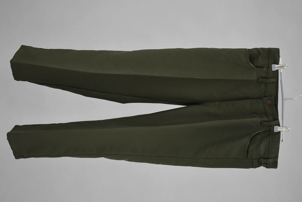 109041 [PT] 「Wrangler」ヴィンテージ スラックス トラウザーズ パンツ  グリーン系 W36