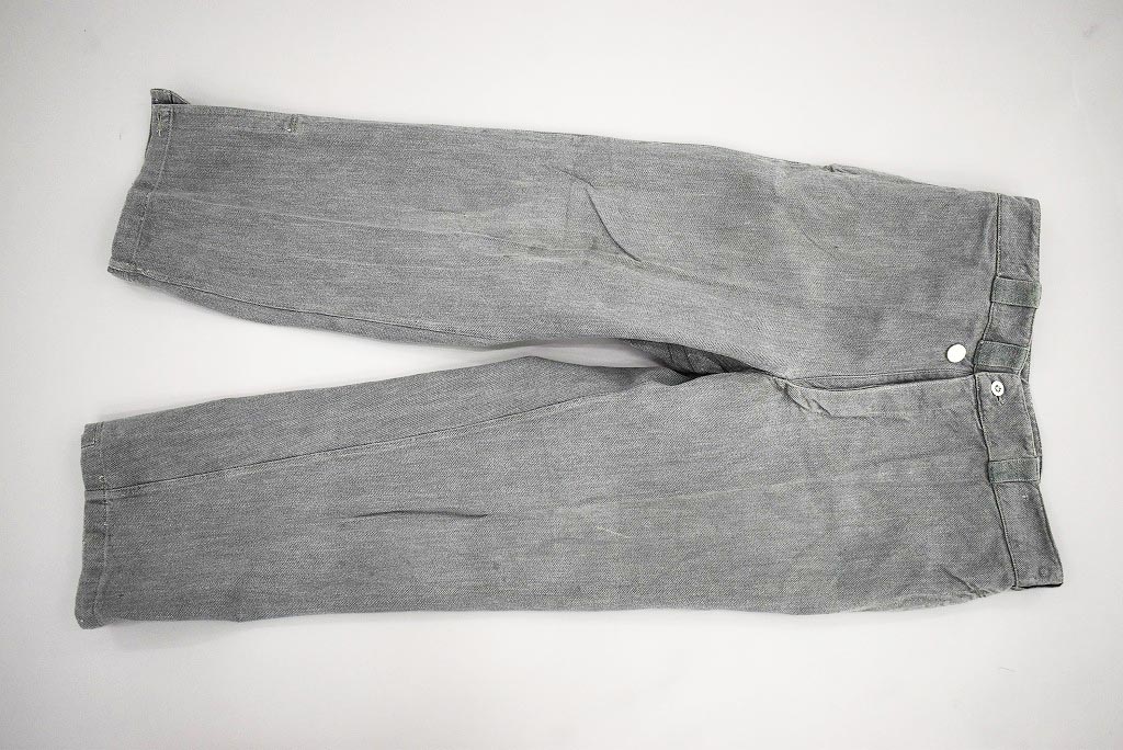 109088 実物 USED スイス軍 1950年代 前期型 ヴィンテージ デニムワークパンツ
