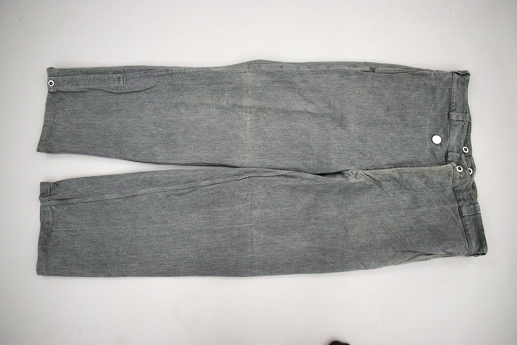 109087 実物 USED スイス軍 1950年代 前期型 ヴィンテージ デニムワークパンツ