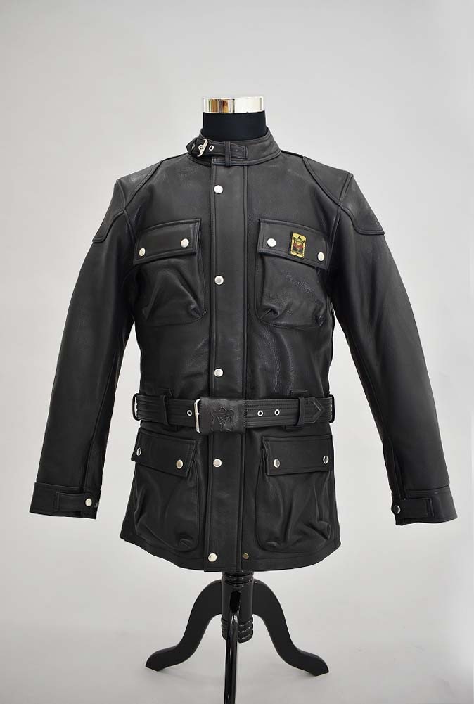 英国 「GOLDTOP」 「The Patrol 」 レザージャケット COLOR：Black　送料無料