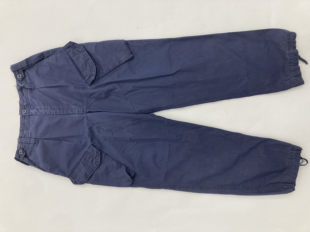 109375 実物 USED イギリス軍 ROYAL NAVY COMBAT カーゴパンツ スラントポケット