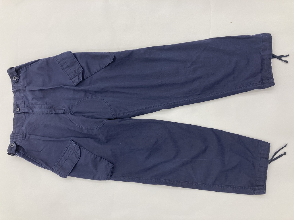 109376 実物 USED イギリス軍 ROYAL NAVY COMBAT カーゴパンツ スラントポケット