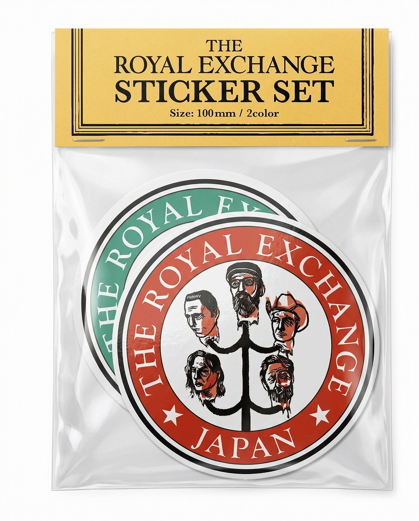 ステッカーセット「THE ROYAL EXCHANGE JAPAN TOUR 2026」公式ツアーグッズ