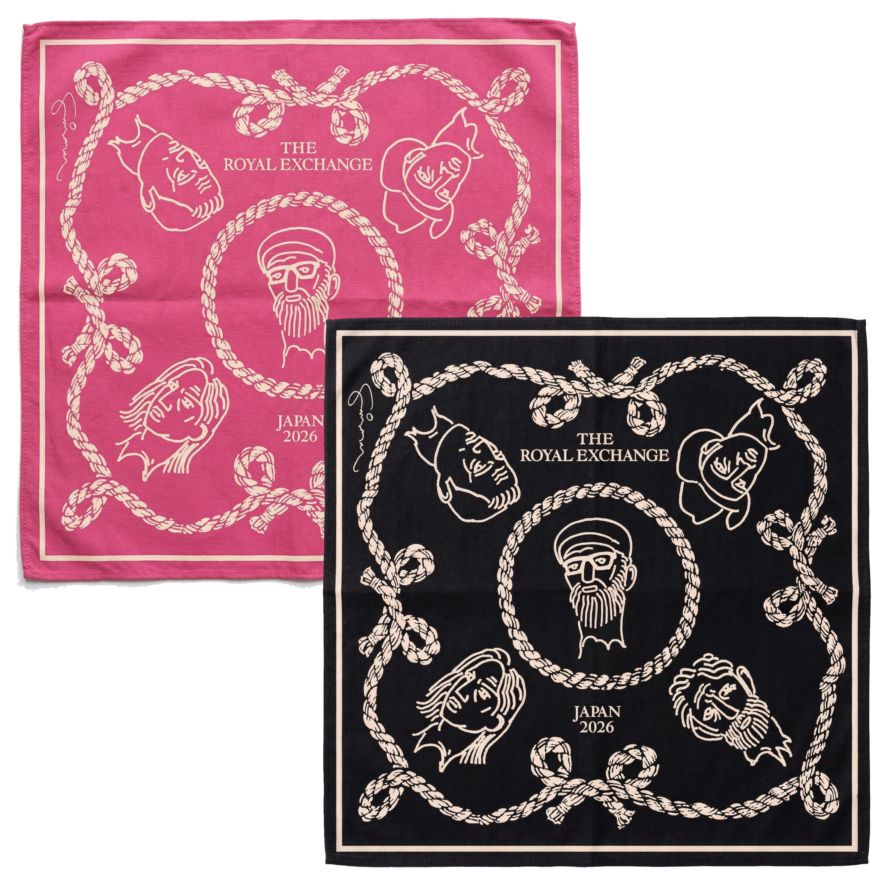 バンダナ「THE ROYAL EXCHANGE JAPAN TOUR 2026」公式ツアーグッズ