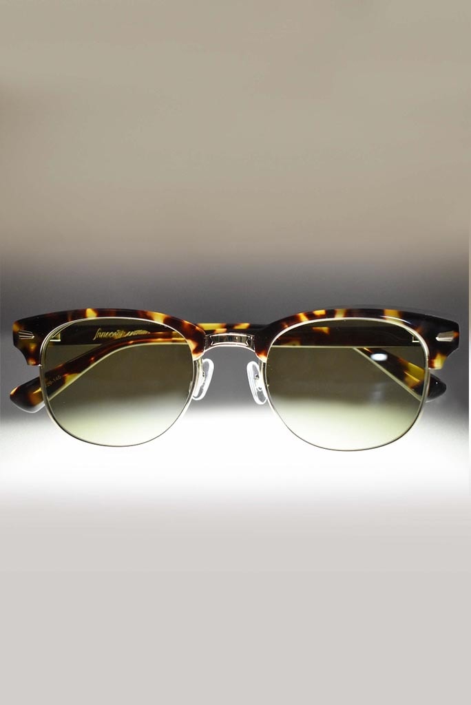 RFH-DG フリップサングラス 「RAWGUN」 ハーフリム DEMI/GREEN  INNOCENT Original Products